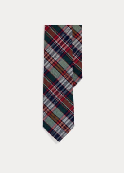 Men's Polo Ralph Lauren Madras Narrow Ties | 325647LZF